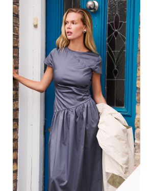 No Emotions UK The Jeanne Dress - Blue
