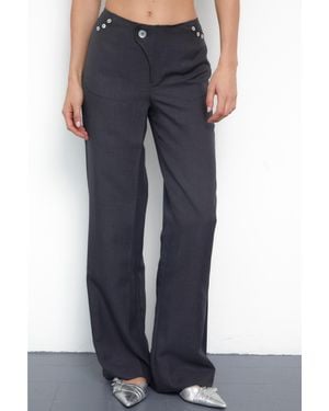 No Emotions The Claudia Trousers - Blue