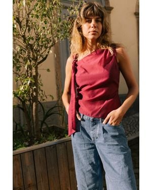 No Emotions The Dora Top - Red