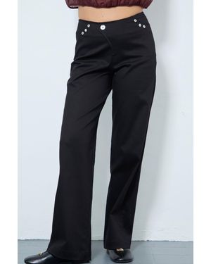 No Emotions Claudia Trousers - Blue
