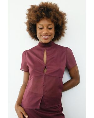 No Emotions UK The Mia Top - Red