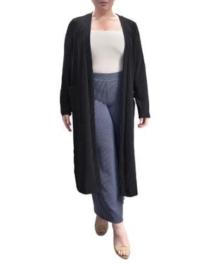 Standards & Practices Side Slit Duster - Black
