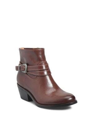 Söfft Alessandra Leather Bootie - Brown