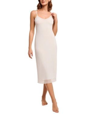 Montelle Intimates Maxi Slip - White
