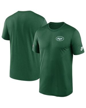 Nike New York Jets Alt Legend Small Logo Dri-Fit T-Shirt - Green