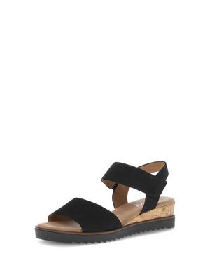 Gabor Wedge Sandal - Black