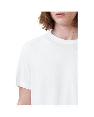 AllSaints Slater Short Sleeve Cotton & Modal Crewneck T-Shirt - White
