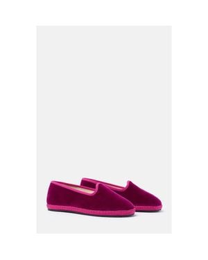 SCAROSSO Valentina Loafers - Purple