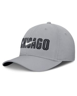 Nike Chicago Sox Primetime Rise Dri-Fit Flex Hat - Gray