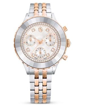 Swarovski Octea Chronograph Bracelet Watch, 37Mm - Metallic