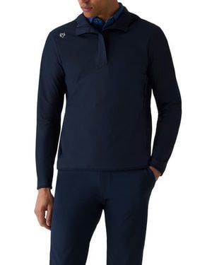 Greyson Newago Water Resistant Hooded Golf Jacket - Blue