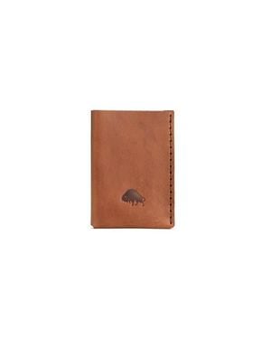 EZRA ARTHUR Minimalist Card Holder Wallet - White