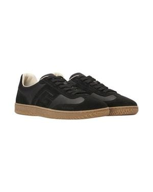 Balmain Swan Sneakers - Black