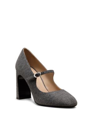 Stuart Weitzman Babette Mary Jane 85 Pump - Brown