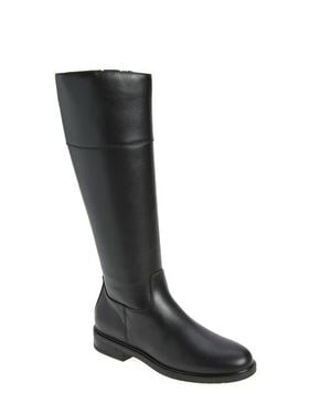 La Canadienne Sylas Tall Leather Boot - Black