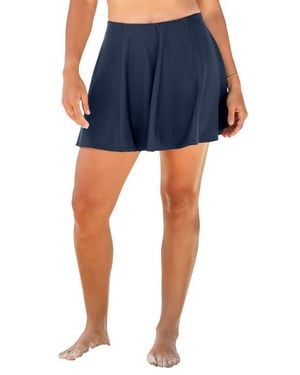 Swim 365 Compression Swim Skirt - Blue