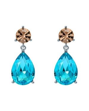 Ted Baker Tearsa Crystal Teardrop Earrings - Blue