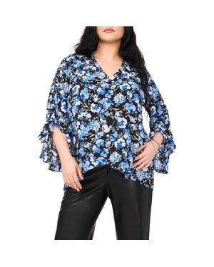 vince camuto floral blouse