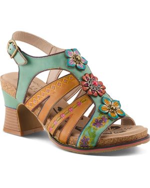 Spring Step Galfriday Sandal - Blue