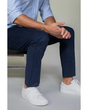 Peter Manning Italian 5-Pocket Pants - Blue