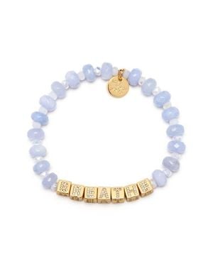 Little Words Project Bolder Breathe Bracelet - White