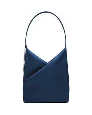 Lux and Nyx Origami Hobo Bag With Detachable 15-Inch Laptop Sleeve For - Blue