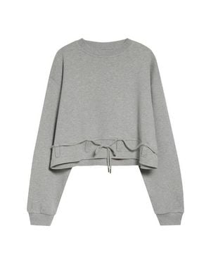 Dries Van Noten Hasterfiela Cotton Sweatshirt - Gray