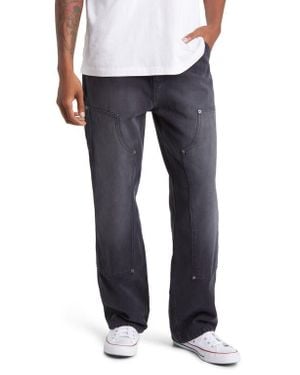 Elwood Relaxed Fit Denim Carpenter Pants - Blue