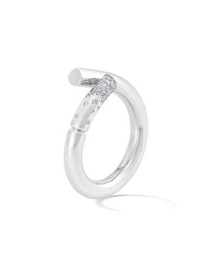 Tabayer Oera Pavé Diamond Ring - White