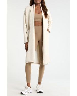 Mpg Dreamweave Long Cardigan - Natural