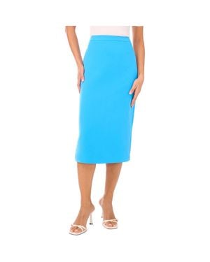 Cece Slim Midi Skirt - Blue