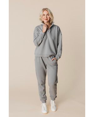 Ocio Organic Cotton Teddy Everywhere Jogger - Gray