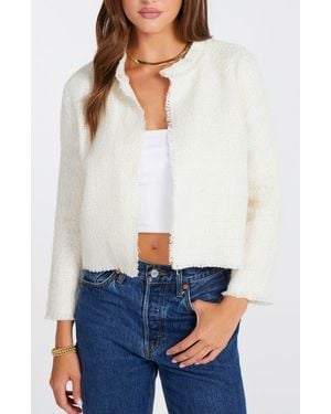 Bishop + Young Jordan Tweed Jacket - White