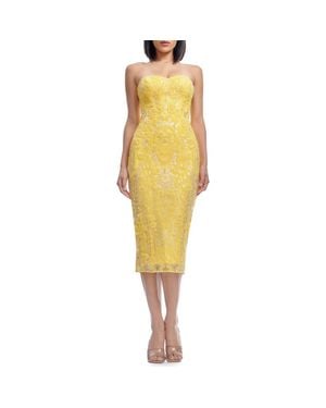 black empire dress Amirah Embellished Empire Waist Mini Dress