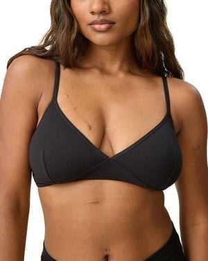 Kindred Bravely Every Stage Triangle Bralette - Black