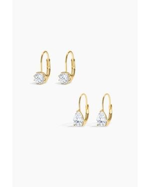 Electric Picks The Aston Earring Set Of 2 - Metallic