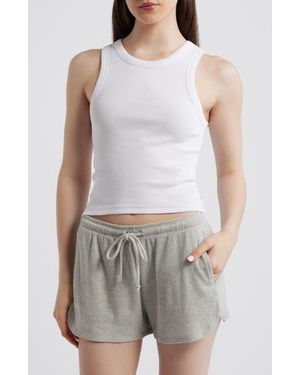 Rip Curl Classic Stretch Cotton Rib Tank - White
