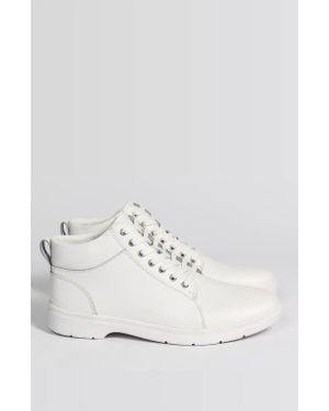 JAMES O'REGAN Knight High Top Sneaker - White