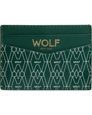 Wolf Signature Cardholder - Green