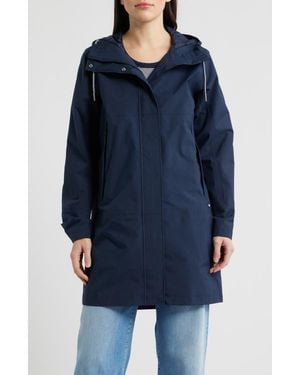 Helly Hansen Koster Waterproof Hooded Raincoat - Blue