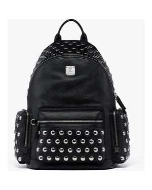 MCM Medium Stark Backpack - Black