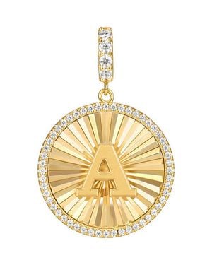 Gabriel & Co. Bujukan Diamond Initial Charm - Metallic