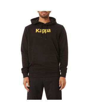 Kappa black and yellow hoodie 2025