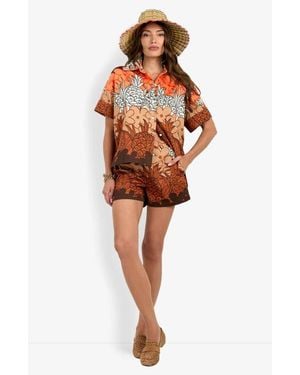 Trina Turk Opponent Top - Orange