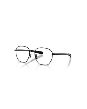 Moncler 53Mm Oval Optical Glasses - Black