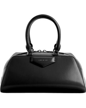 Givenchy Medium Antigona Soft Leather East/West Top Handle Bag - Black
