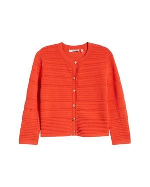Tahari The Alessandra Cardigan - Red