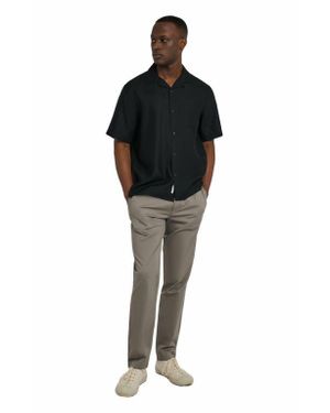 Onia Garment Dye Cotton Drawstring Pant - Black
