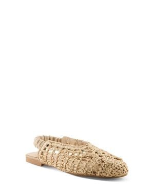 AZURA BY SPRING STEP Nantucket Raffia Skimmer - Natural