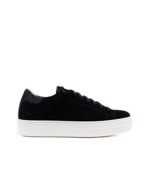 P448 Thea Night Sneaker - Black
